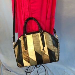 Brahmin leather cross body. Multi Color